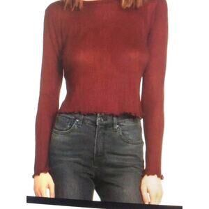 NWT willow & clay small crop in sangria